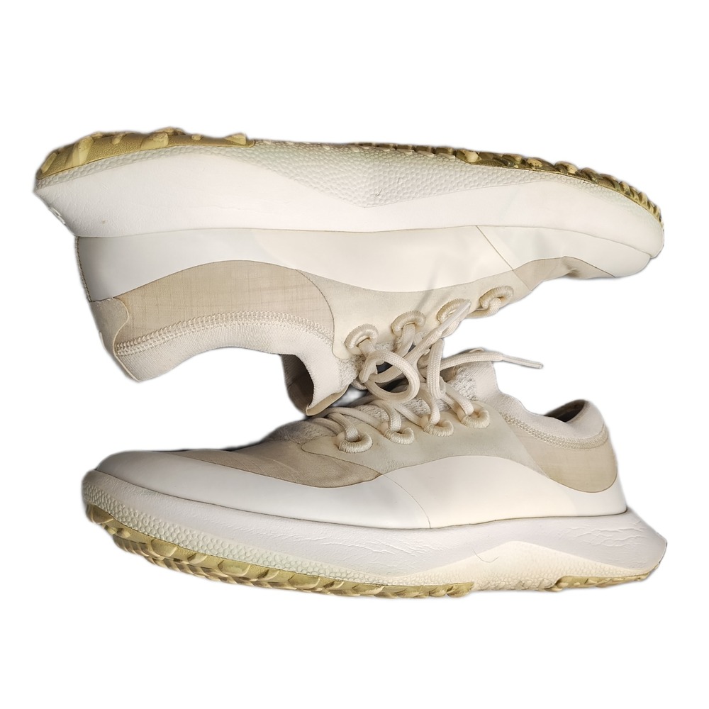 Allbirds Golf Dasher Sneakers Mens Size 11M White Tan Comfort Low Top Lace Up